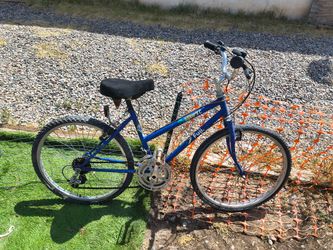 Blue Fuji bike