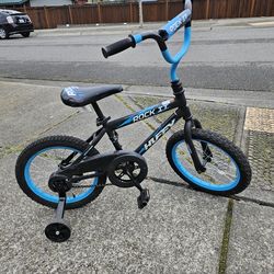 Kids Bike Huffy Rock It 16, Foot Brakes, 3-7 Years, Very Good Condition