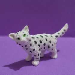 Safari Ltd Miniature Egyptian Mau Cat Figure Mini Domestic Kitty 2".