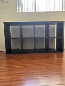 Black tv stand