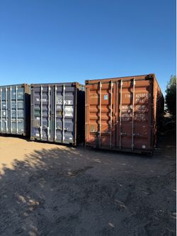 Storage shipping containers, local yard located in hesperia
