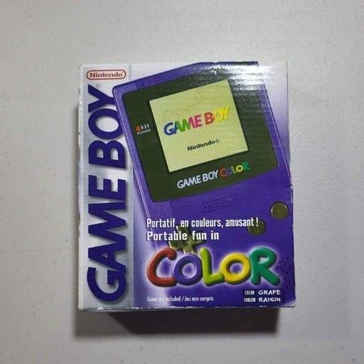 Console Game Boy Color Grape GameBoy Color (Cib) (Box Condition ),All Products : American Fashion Style Bags On Sale