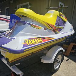 2 Jet Skies With Trailer