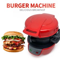 Gray Colored Burger Machine