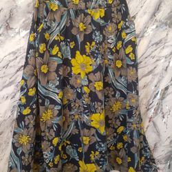Floral Print Skirts 