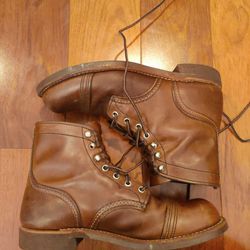Red Wing Amber Harness Iron Ranger Size 7.5