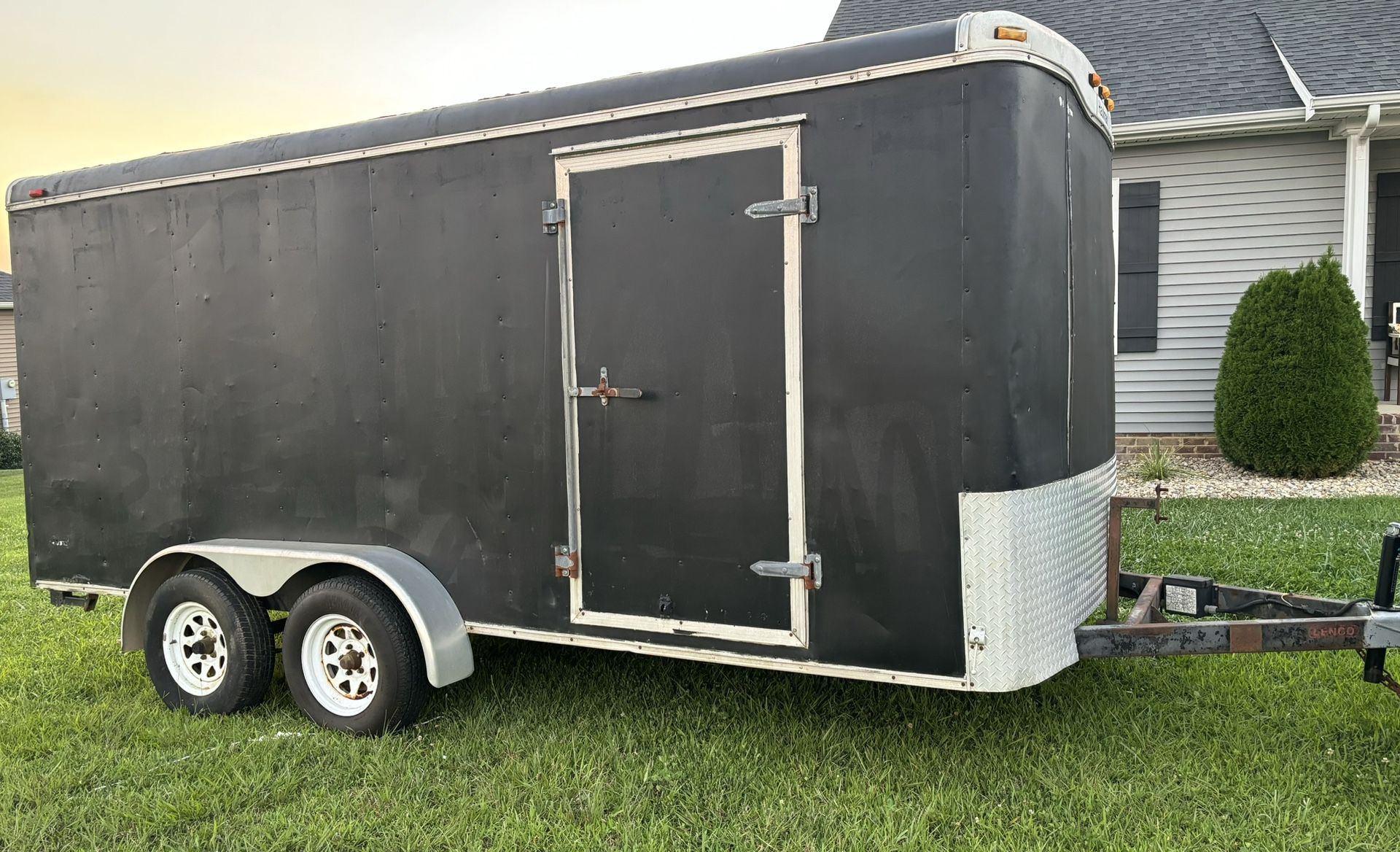 7x16 Enclosed Trailer