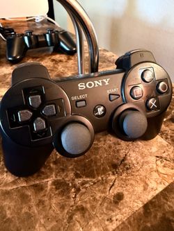 Sony Playstation 3 PS3 Sixaxis Dual Shock 3 Controller Black CECHZC2U OEM