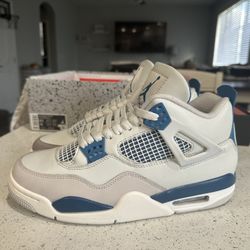 Air Jordan 4 RETRO Military Blue men’s 8.5