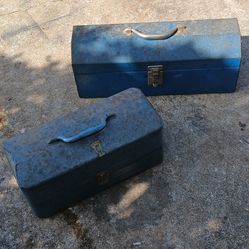 Vintage tool boxes