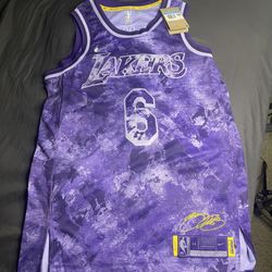Lebron James LA Lakers Nike  Select Series Jersey #6 FD4093-580 Mens Size M