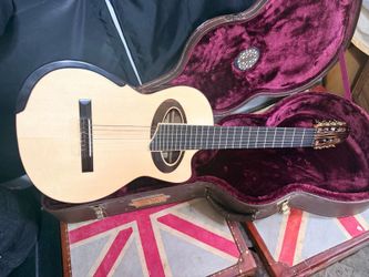 Laviolette Custom 7 String Classical Acoustic Electric Guitar made in USA w Case