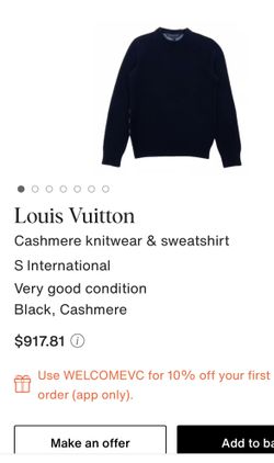 Louis Vuitton Cashmere knitwear