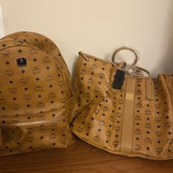 His And Hers MCM Bags (NEVER USED) 