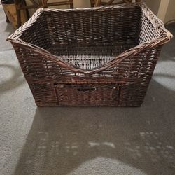 Wicker Dog Bed
