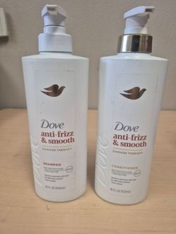 Dove Anti-Frizz & Smooth Shampoo and Conditioner Set
