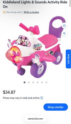 Minnie Mouse Airplane Ride On (90047)
