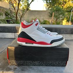 Air Jordan 3 Fire Red 