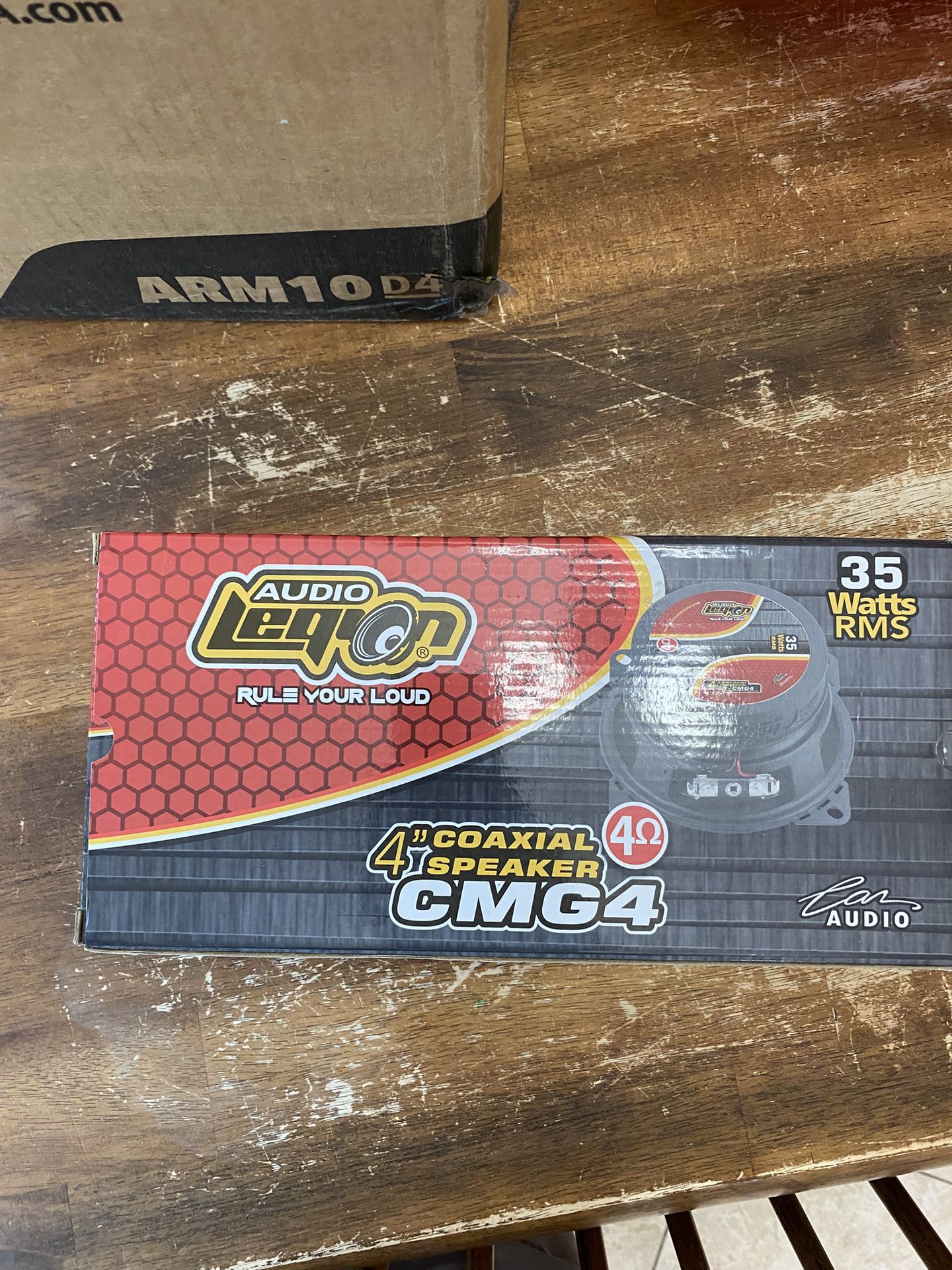 Audio Legion 4” Speakers