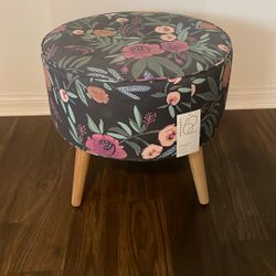 Project 62 Floral Ottoman 