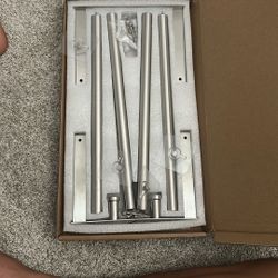 Towel Rack For Bathroom Silver (New In Box)