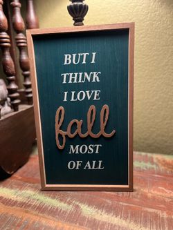 Fall sign