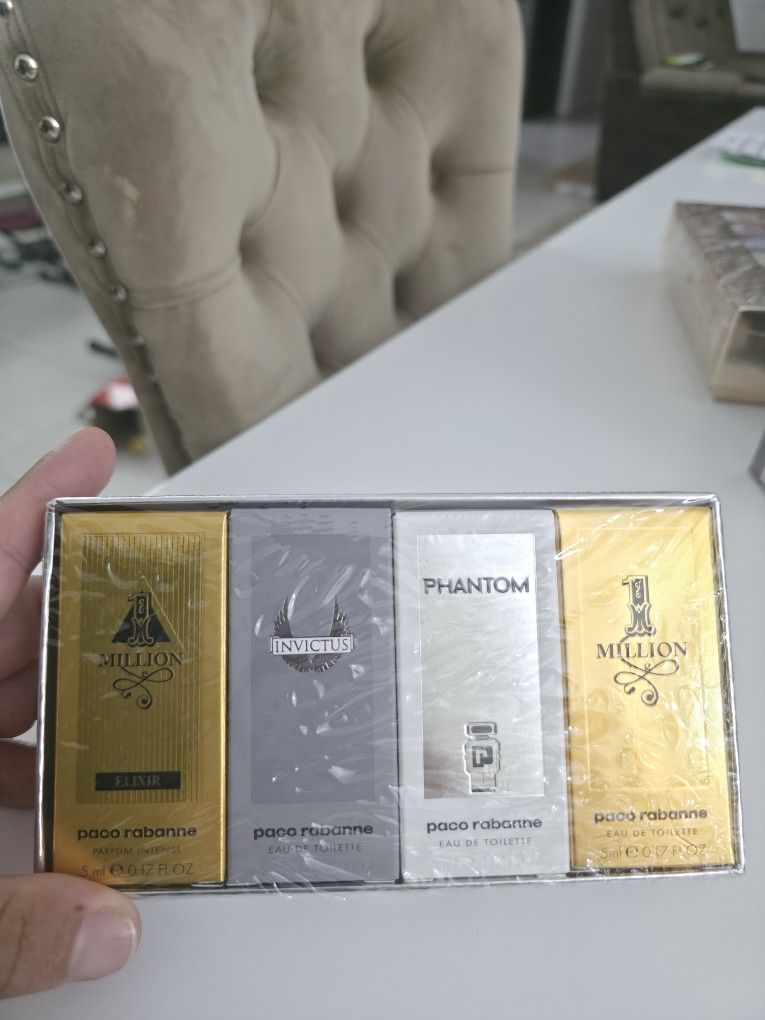 Paco Rabanne Men’s Mini Set – 1 Million / Invictus / Phantom – Sealed – Retail $65, Only $50!