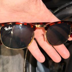 Rayban Clubmaster 3016 Polarized Sunglasses