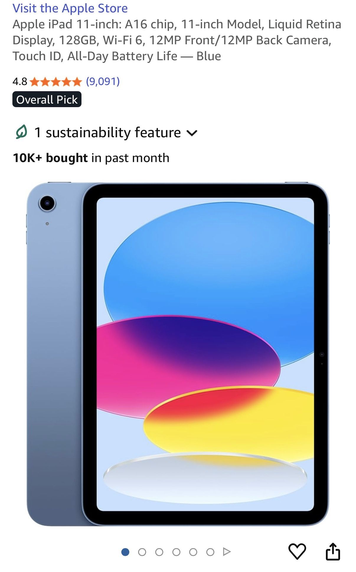 iPad 11 A16 New Sealed 128gb Latest Model