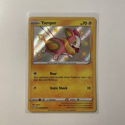 Pokemon Shining Fates Yamper Shiny Rare Holo SV039/SV122