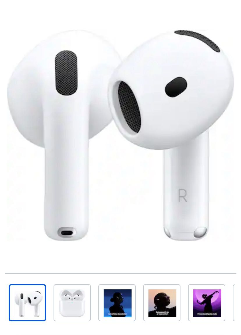 Brand New Apple I Pod 4 NOISE CANCELING