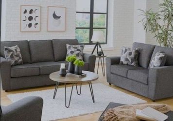 Peak Loveseat and Sofa Set, New