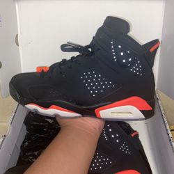 Jordan 6 Infrared Size 10 Worn 2x