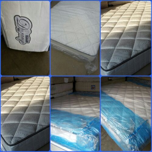 KING DENVER MATTRESS "DURANGO" FIRM TOP MATTRESS INCLUDES BOX SPRING