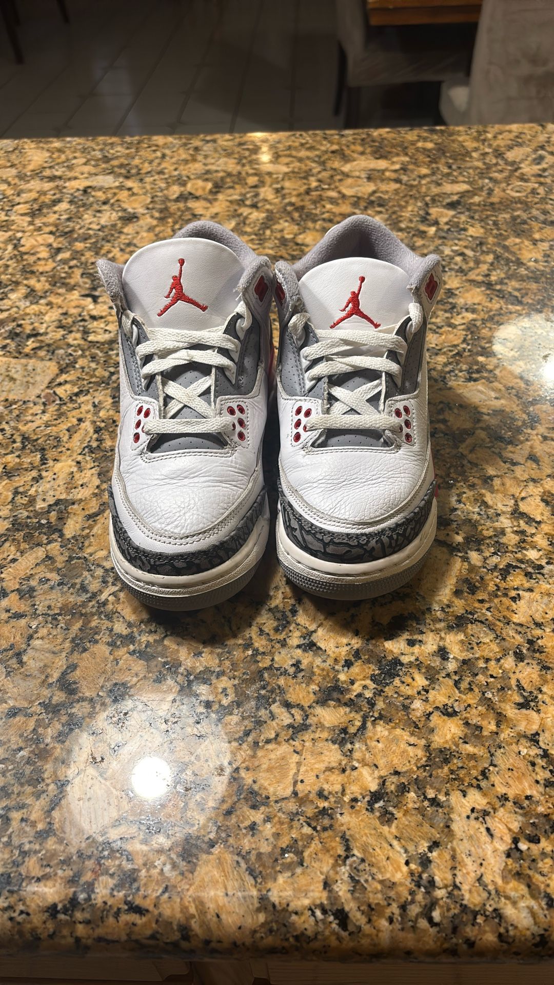 Jordan 3 Fire Red Size 4.5Y