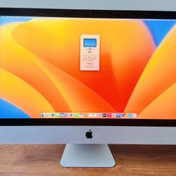 Apple iMac 27” Retina 5K | Core i7 4.2GHz ~ 500GB SSD |  Radeon Pro 580 8GB |16GB RAM |macOS Ventura