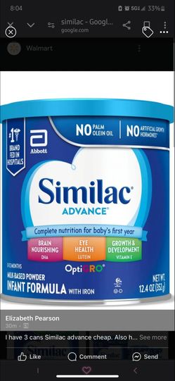 Similac Advance Fórmula 