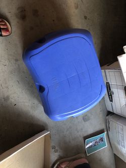 Step stool with storage