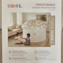 Smol Space Air Fort Inflatable Mushroom