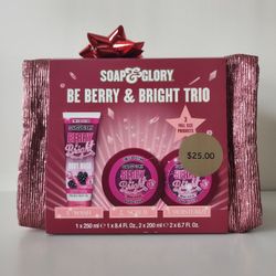 Soap And Glory Be Berry & Bright Trio