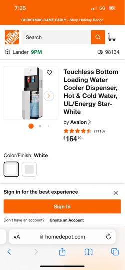 Avalon water dispenser