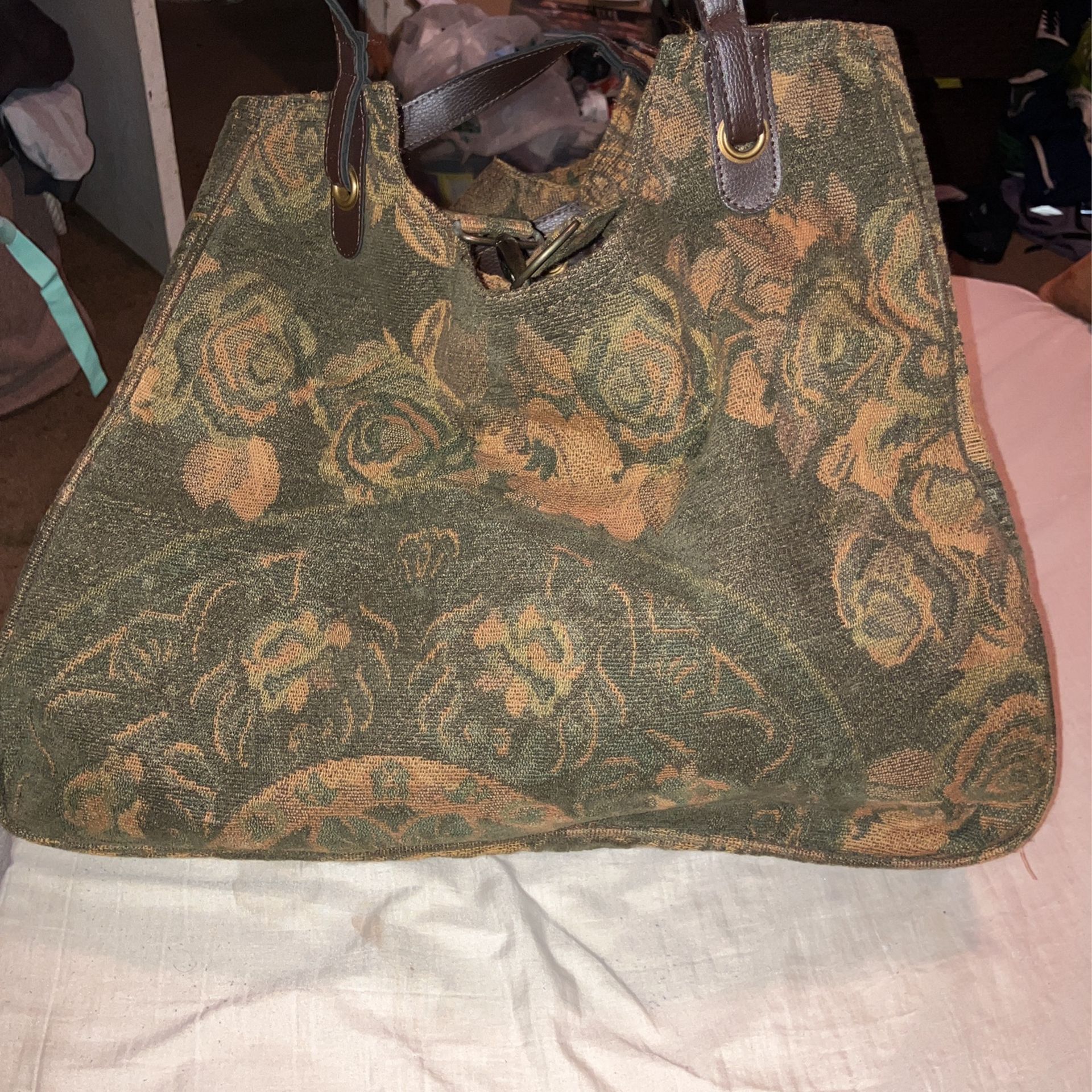 Huge Vintage Tote Bag