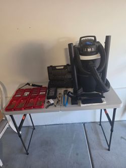 Tommars 208pc/Hotligh/12 in channel locks/10 workpro/Ifixit/Milwaukee/hart shop vac bundle deal only sale