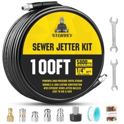 Pressure Washer Drain Jetter Kit 30$ Mesa 