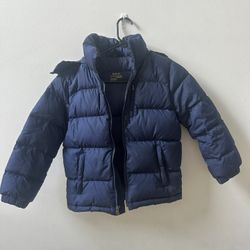 Polo Ralph Lauren Puffer Jacket With Detachable Hood Size 8