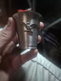 Shot  glass  🥃  sterling  silver