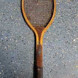 Tennis racket.