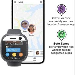 Smart Watch Phone & Kids GPS Tracker Adventurer 4G Kids Phone Watch with 4G Calls, SOS Alert, 5MP Ca