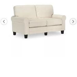 Serta UPH10133A Copenhagen Storage Sofa, 61" Loveseat, Beige