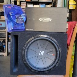 12inch Kicker Amplifier And Kit 